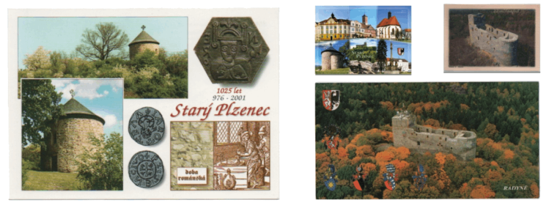 Moderní pohlednice od 90. let Moderní pohlednice od 90. let