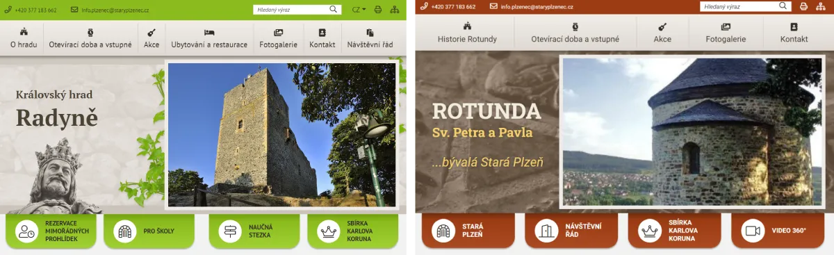 Oficiální stránky hradu Radyně a rotundy na Hůrce Oficiální stránky hradu Radyně a rotundy na Hůrce - StarejPlzenec.cz