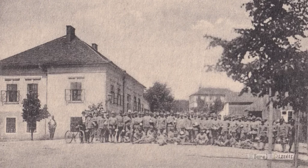 Československé legie na Malé Straně ve Starém Plzenci