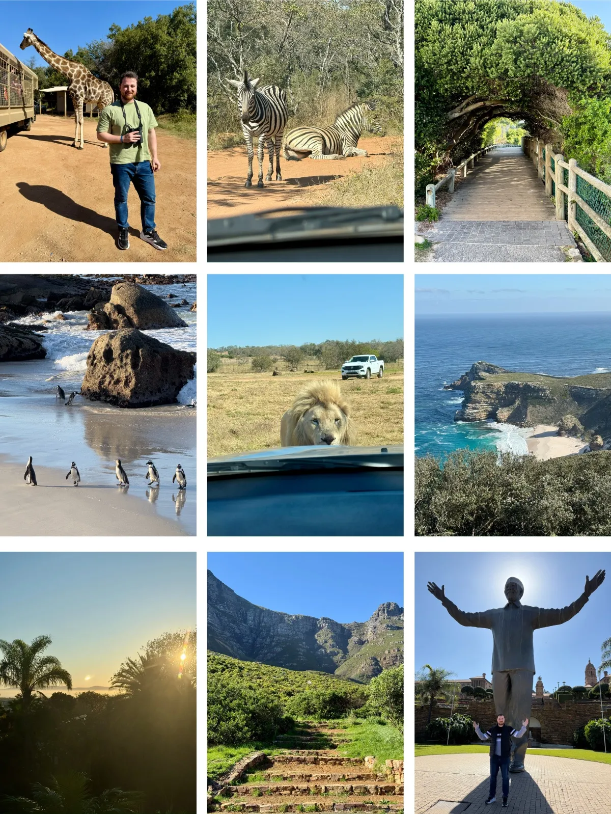 Martin Beneš ze Starého Plzence v Jižní Africe